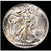 Image 2 : 1944-p Walking Liberty Half Dollar 50c Grades Choice Unc