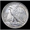 Image 3 : 1943-p Walking Liberty Half Dollar 50c Grades Select Unc