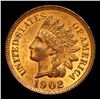 Image 2 : 1902 Indian Cent 1c Grades Choice Unc RB