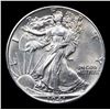 Image 2 : 1941-p Walking Liberty Half Dollar 50c Grades Select Unc