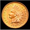 Image 2 : 1905 Indian Cent 1c Grades Unc Details