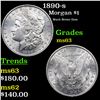 Image 1 : 1890-s Morgan Dollar $1 Grades Select Unc