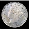 Image 2 : Proof 1909 Liberty Nickel 5c Grades Choice+ Proof