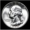 Image 2 : 1937-s Washington Quarter 25c Grades Choice+ Unc