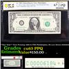 Image 1 : PCGS **Star Note** First Printing 1969 $1 FRN Philidelphia, PA Low Serial #00006184 Graded cu63 PPQ 