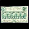 Image 4 : 1863 US Fractional Currency 50¢ First Issue Fr-1312 Washington W/ Monigram Graded au50 By PMG