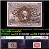 Image 1 : PCGS 1863 US Fractional Currency 25c Second Issue fr-1288 Washington In Oval Graded au53 By PCGS