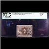 Image 2 : PCGS 1863 US Fractional Currency 25c Second Issue fr-1288 Washington In Oval Graded au53 By PCGS