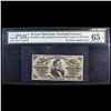 Image 2 : ***Auction Highlight*** US Fractional Currency 25c Third Issue fr-1295 Minor Mint Error Bust of Wm F