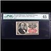 Image 2 : 1874 25c Fractional Currency, 5th Issue, Short Key Fr-1309  Graded xf45 By PMG
