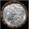 Image 2 : ***Auction Highlight***  AU/BU Slider Brinks Shotgun Morgan $1 Roll 1902 & P Ends Virtually UNC (fc)