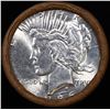 Image 2 : ***Auction Highlight*** Full solid Date Peace silver dollar roll, 20 coin 1926 & 'P' Ends (fc)
