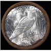 Image 3 : ***Auction Highlight*** Full solid date 1923-p Uncirculated Peace silver dollar roll, 20 coins (fc)
