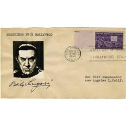 Bela Lugosi Signed First Day Cover