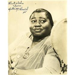 Hattie McDaniel Autographed Photo