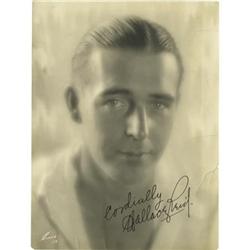 Wallace Reid Signed Photo.