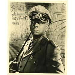 Erich Von Stroheim Vintage Signed Photo