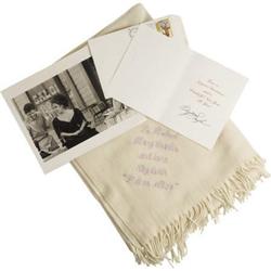 Elizabeth Taylor Signed Card & Other Items