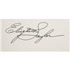 Image 2 : Elizabeth Taylor Signed Card & Other Items