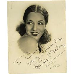 Lupe Velez Signed Photo.
