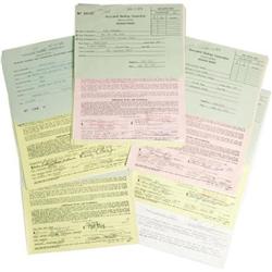 Set of Five Signed Jazz Contracts