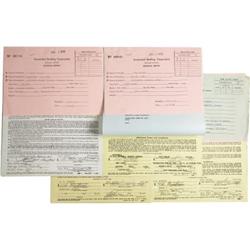 Fats Domino Signed Contracts