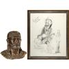 Image 1 : Willie Nelson Limited Edition Bust with Sketch