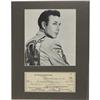 Image 1 : Jim Reeves Signed Check