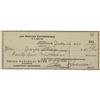Image 2 : Jim Reeves Signed Check
