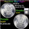***Auction Highlight*** 1879-s Morgan Dollar $1 Graded ms67 By SEGS (fc)