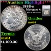 ***Auction Highlight*** 1888-s Morgan Dollar $1 Graded ms64 By SEGS (fc)