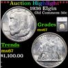 ***Auction Highlight*** 1936 Elgin Old Commem Half Dollar 50c Graded ms67 By SEGS (fc)