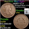 ***Auction Highlight*** 1808/7 C-2 Draped Bust Half Cent 1/2c Graded xf45 By SEGS (fc)