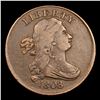 Image 2 : ***Auction Highlight*** 1808/7 C-2 Draped Bust Half Cent 1/2c Graded xf45 By SEGS (fc)