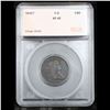 Image 4 : ***Auction Highlight*** 1808/7 C-2 Draped Bust Half Cent 1/2c Graded xf45 By SEGS (fc)
