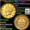 ***Auction Highlight*** 1852 D Dahlonega Gold Dollar $1 Graded Select Unc By SEGS (fc)