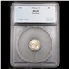 Image 4 : ***Auction Highlight*** 1701 Willian IIII Great Britan 2 Pence Silver Penny Graded ms65 By SEGS (fc)