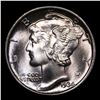 Image 2 : ***Auction Highlight*** 1934-p TOP POP! Mercury Dime 10c Graded ms68+ FSB By SEGS (fc)