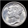 Image 2 : ***Auction Highlight*** 1920-s Mercury Dime 10c Graded ms64 FSB By SEGS (fc)
