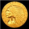 Image 2 : ***Auction Highlight*** 1911-p Gold Indian Half Eagle $5 Graded Select Unc By USCG (fc)