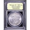 Image 4 : ***Auction Highlight*** 1891-cc vam 6 I3 R5 Morgan Dollar $1 Graded Select+ Unc By USCG (fc)
