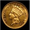 Image 2 : ***Auction Highlight*** 1882 Fs-301 Three Dollar Gold .$3 Grades Select Unc PL By USCG