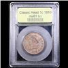 Image 4 : ***Auction Highlight*** 1810 Classic Head Large Cent 1c Graded Unc+ BN By USCG (fc)