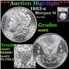 ***Auction Highlight*** 1883-s Morgan Dollar $1 Graded Select Unc By USCG (fc)