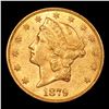 Image 2 : ***Auction Highlight*** 1879-s Gold Liberty Double Eagle 20 Graded Select Unc By USCG (fc)