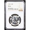 Image 2 : Proof NGC 1953 Franklin Half Dollar 50c Graded pr66 By NGC