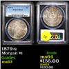 Image 1 : PCGS 1879-s Morgan Dollar $1 Graded ms63 By PCGS