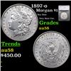 1897-o Morgan Dollar $1 Graded au58 By SEGS