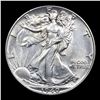 Image 2 : 1940-p Walking Liberty Half Dollar 50c Grades Select+ Unc