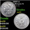 1897-o Morgan Dollar $1 Grades Select AU